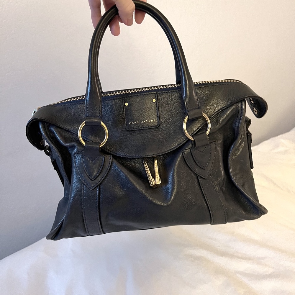authentic MARC JACOBS Goatskin Wellington Fulton Satchel